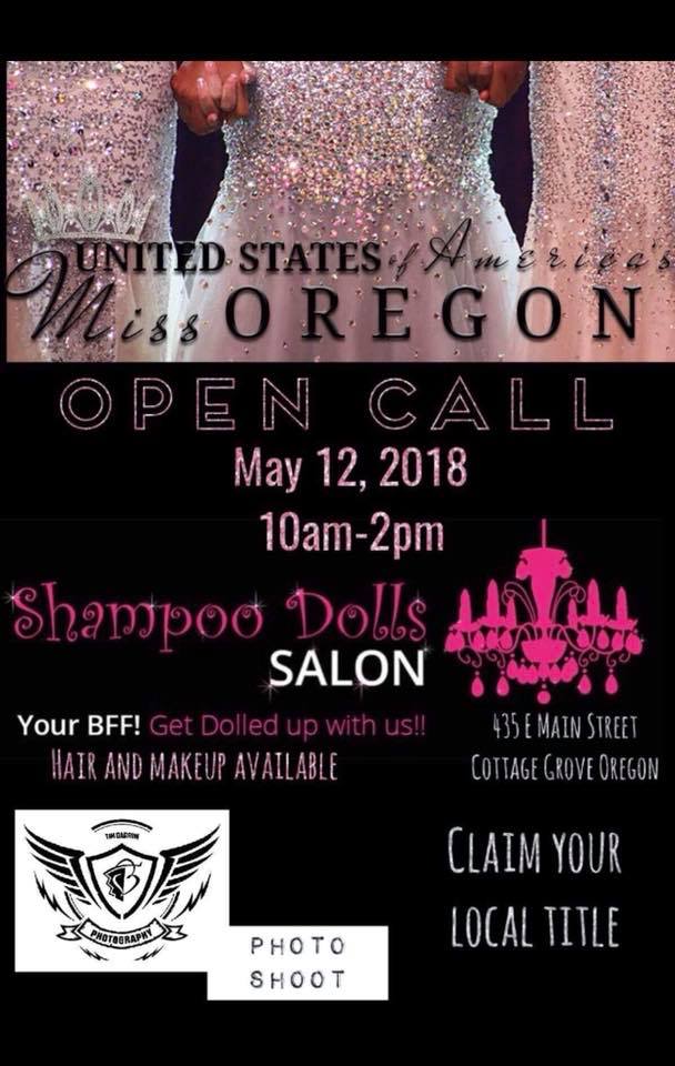 Open Call for Miss Oregon! Open Call for Miss Oregon!
